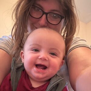 I might be a wreck in the am but this guys so jolly right when he wakes up!